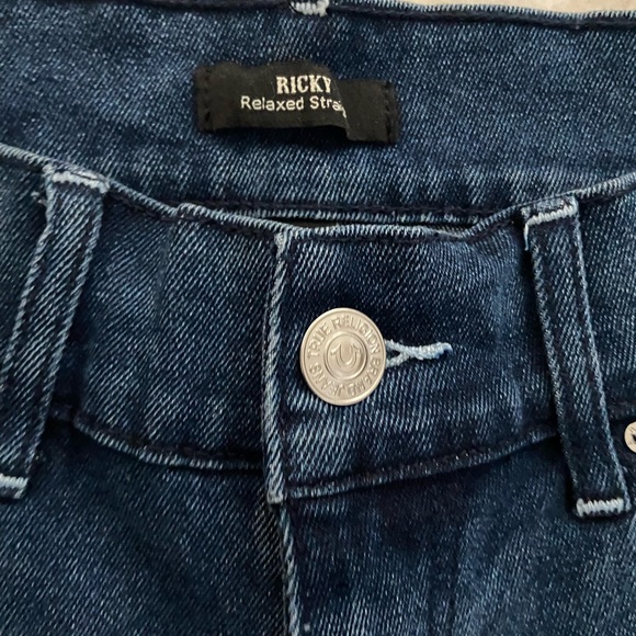 True Religion - Ricky SN Flat Short - W-33 -  Dark Lagoon Wash - Picture 3 of 8